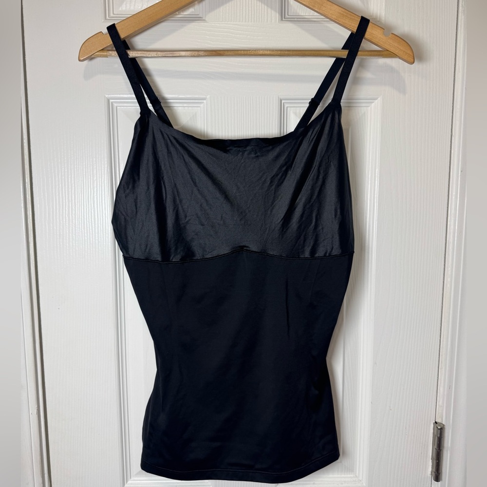 Love Your Assets by SPANX Black‎ Womens Tank Top Shaper Girdle Cami Sz 1X